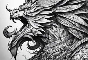 Michaelangelo adam creation painting tattoo idea