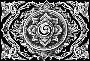 Number Seven tattoo idea
