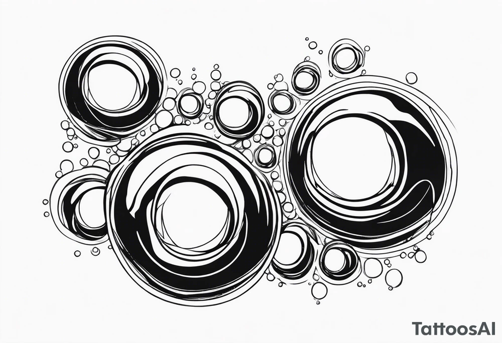 BUBBLES tattoo idea