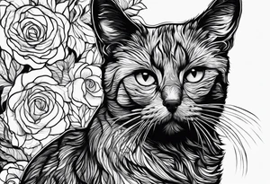 Dog fucking cat tattoo idea
