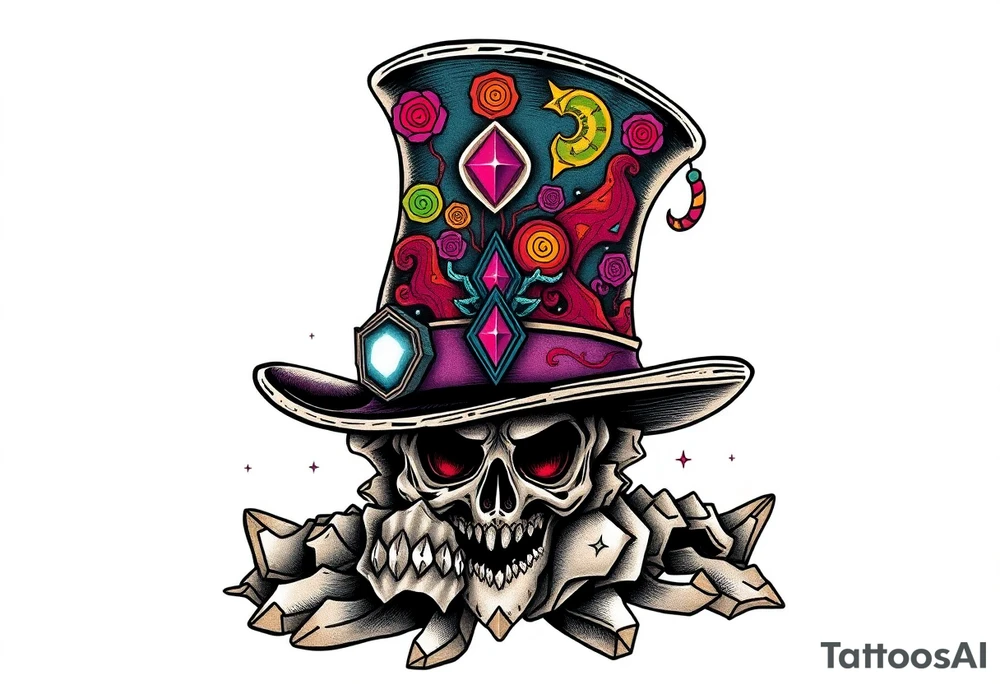 madhatters hat tattoo idea