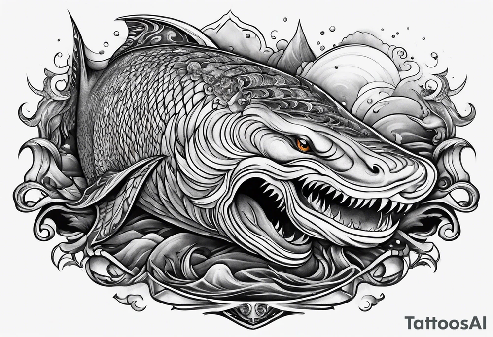 Leviathan tattoo idea