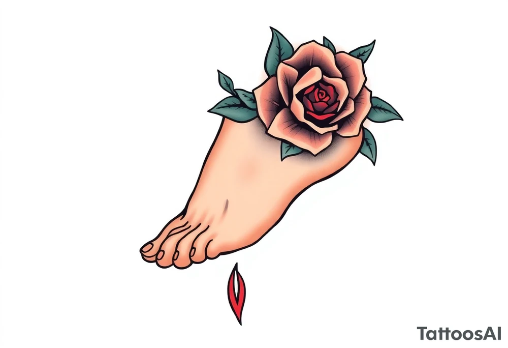 ankle tattoo on the ankle tattoo idea
