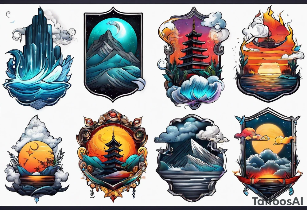 Weather tattoo idea