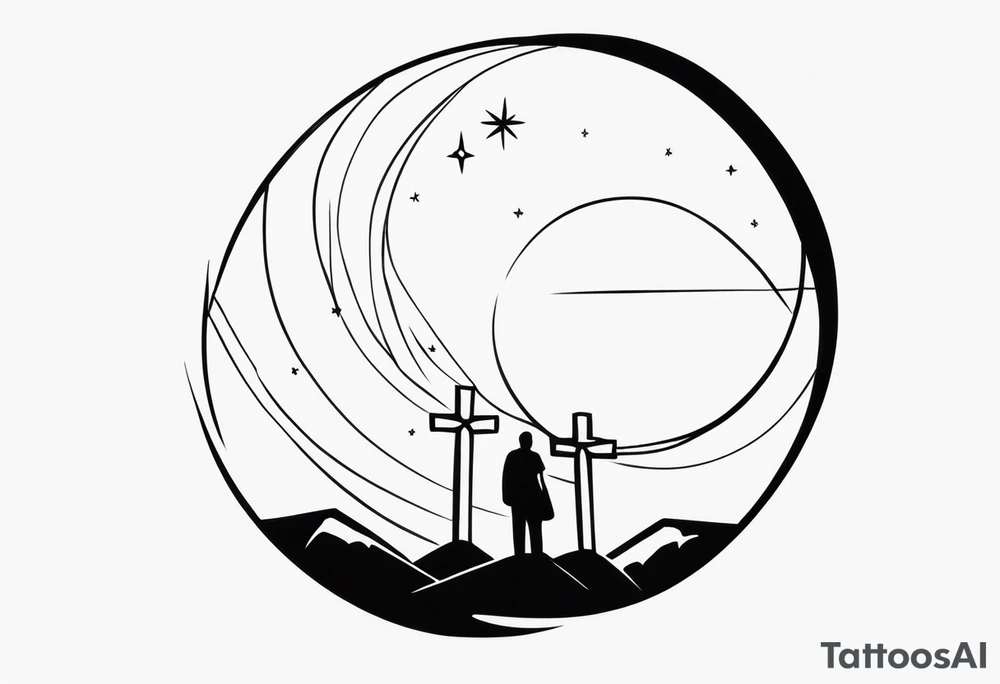 Father memorial small tattoo idea