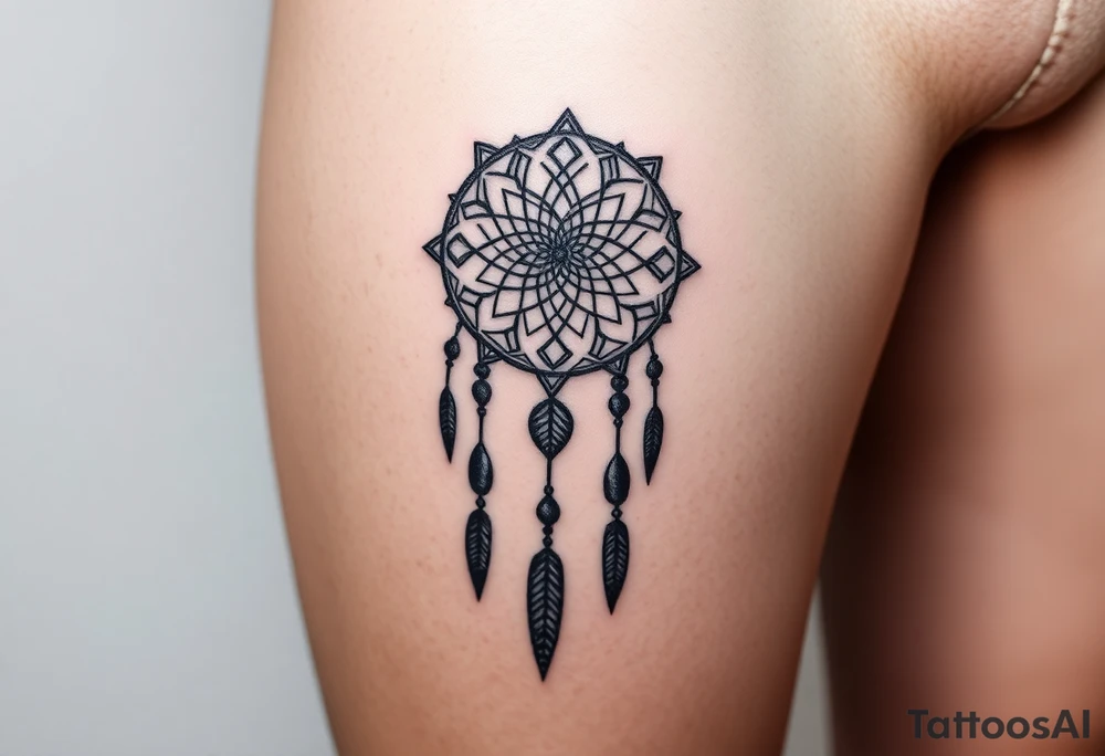 dreamcatcher tattoo idea