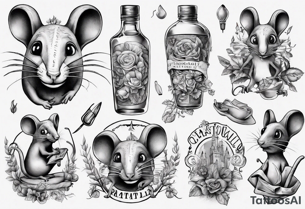ratatouille tattoo idea
