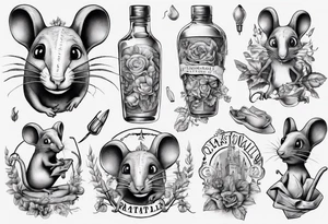 ratatouille tattoo idea