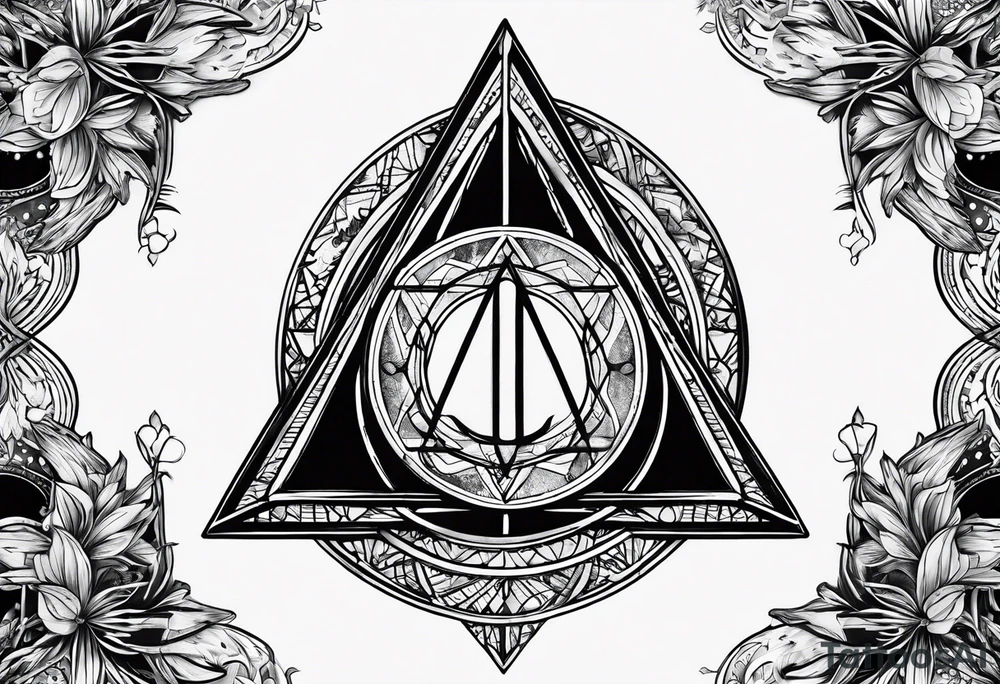 DEATHLY HALLOWS tattoo idea