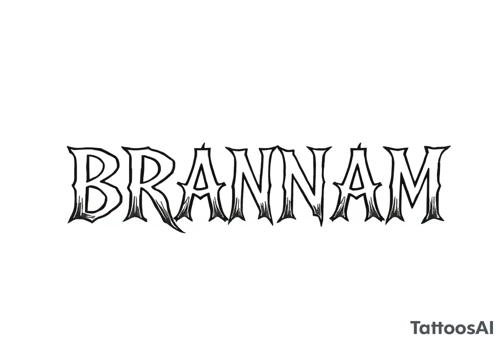 BRANAM tattoo idea