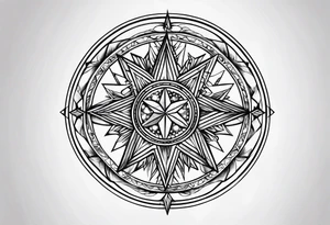 Stars dust tattoo idea