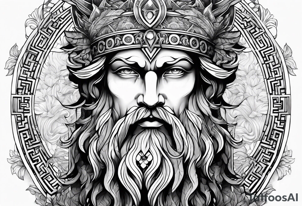 greek god tattoo idea