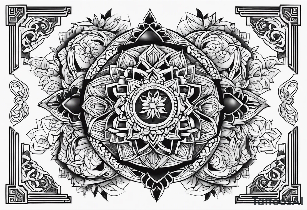 vietnamese bau cua tattoo idea