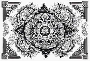 vietnamese bau cua tattoo idea