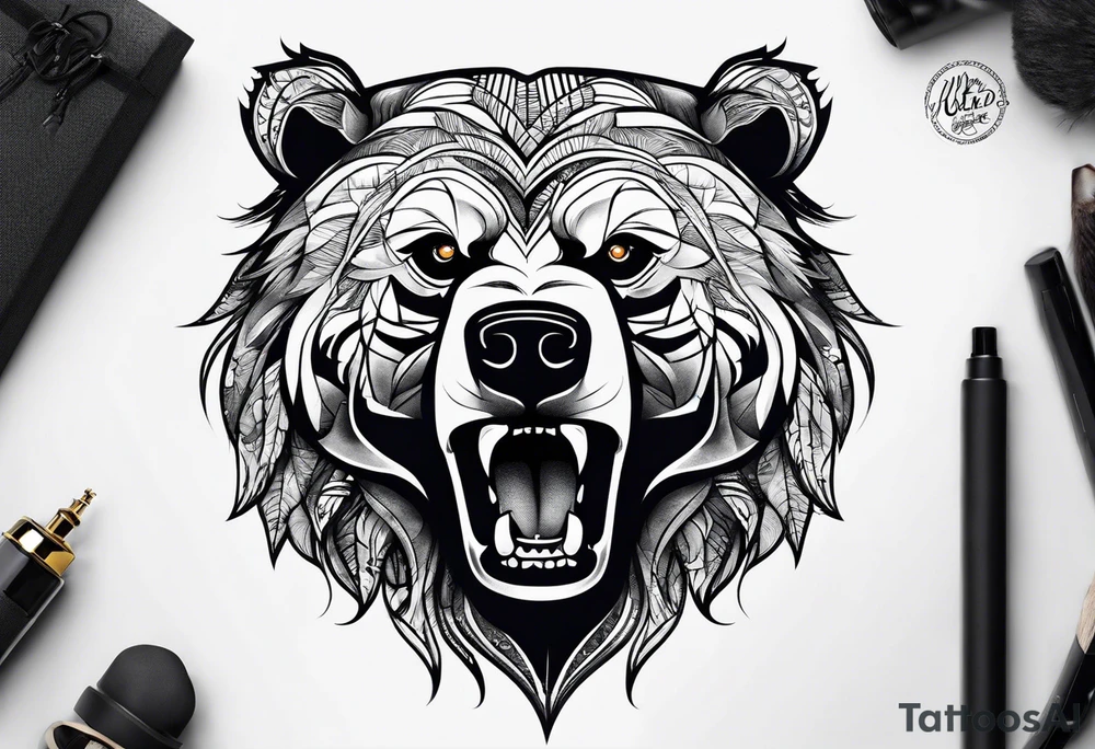 bolar bear motherfucker tattoo idea