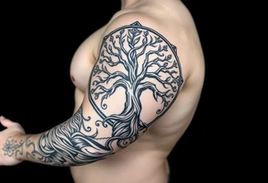 Celtic Tree of life tattoo idea