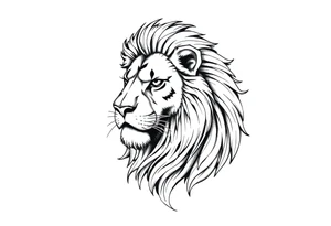 Lion of Judah tattoo idea