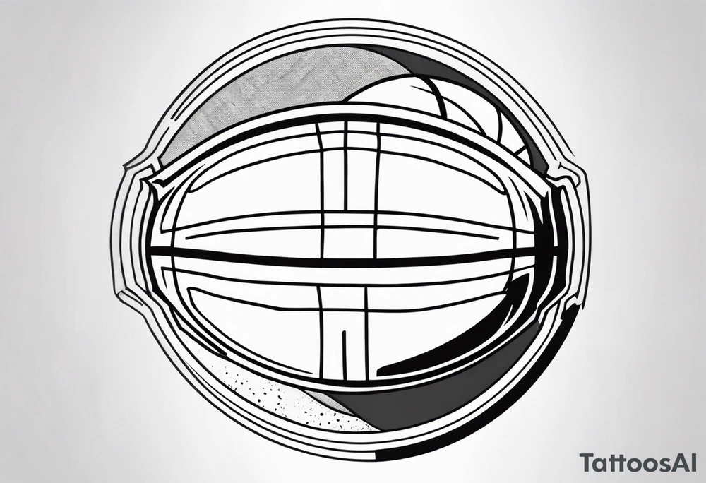 Basketball tattoo idea