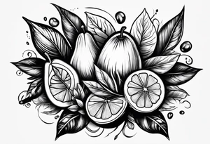Homenagem a avos que morreram tattoo idea