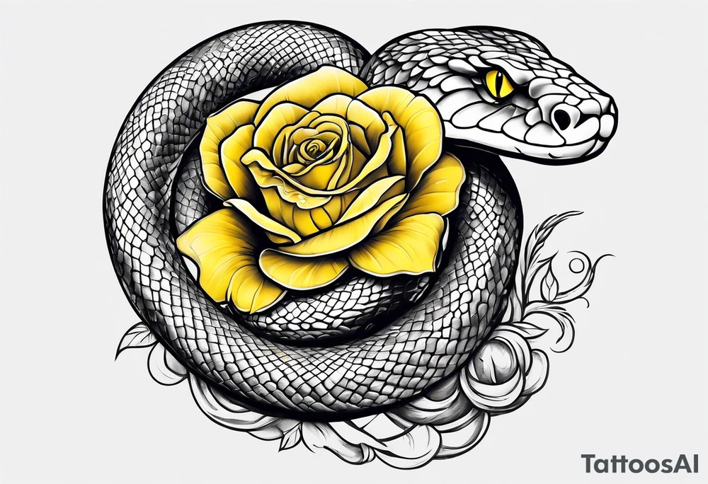 snake wrapped around a sword with a yellow rose tattoo idea snake wrapped around a sword with a yellow rose tattoo idea