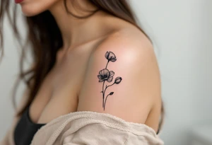 Poppies tattoo idea