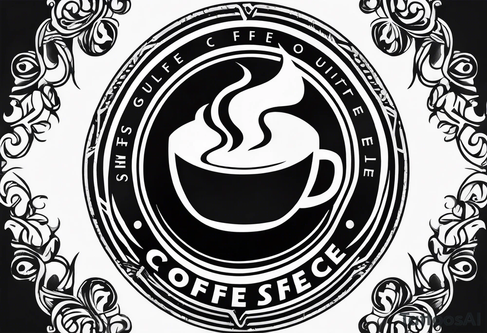 GULF SIDE COFFEE LOGO tattoo idea