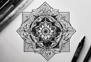 Worked to death tattoo idea
