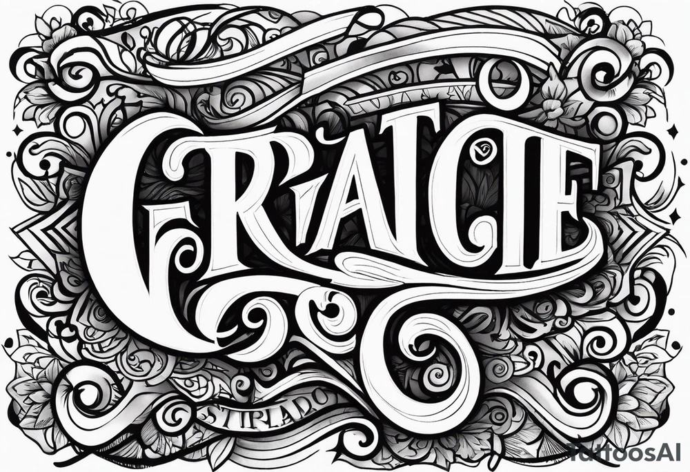 GracieStrong tattoo idea