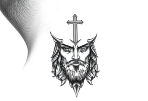 Православље или смрт Христос Пантократор tattoo idea