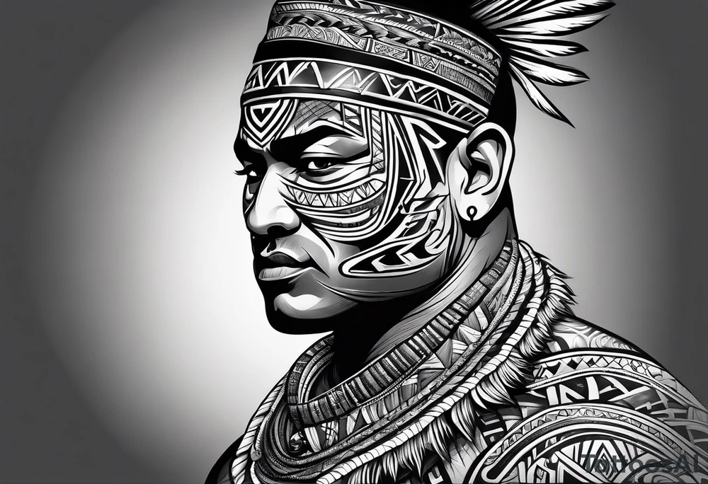 Tribal Samoan Tattoo tattoo idea