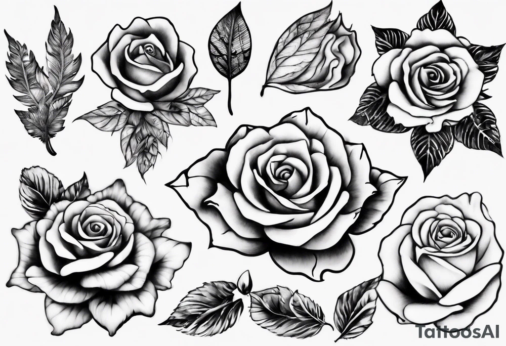 Rosa dos ventos bussola viagem tattoo idea