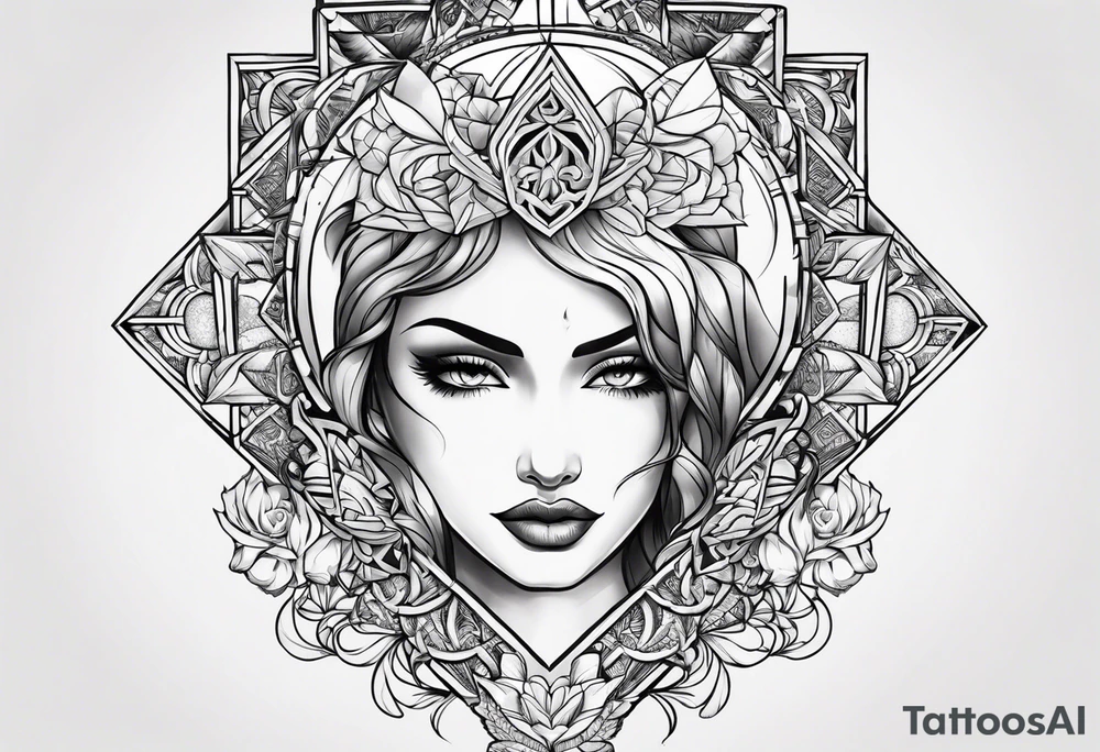 broken sword tattoo idea