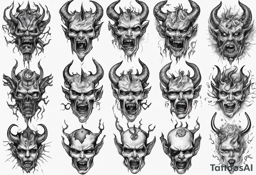 demons inside my head tattoo idea