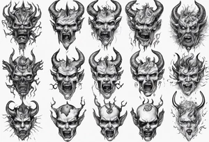 demons inside my head tattoo idea