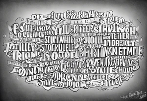 Joshua 1:9 tattoo idea
