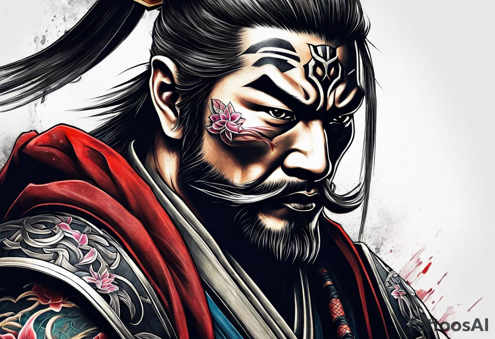 Samurai tattoo idea