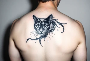 Black Cat tattoo idea