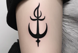 Tattoo ਨਿਰਭਉ ਨਿਰਵੈਰ written in Gurmukhi written text. tattoo idea