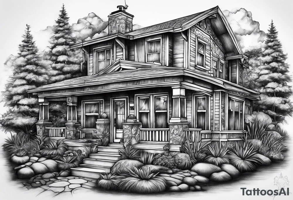 Home is the people not the place tattoo idea
