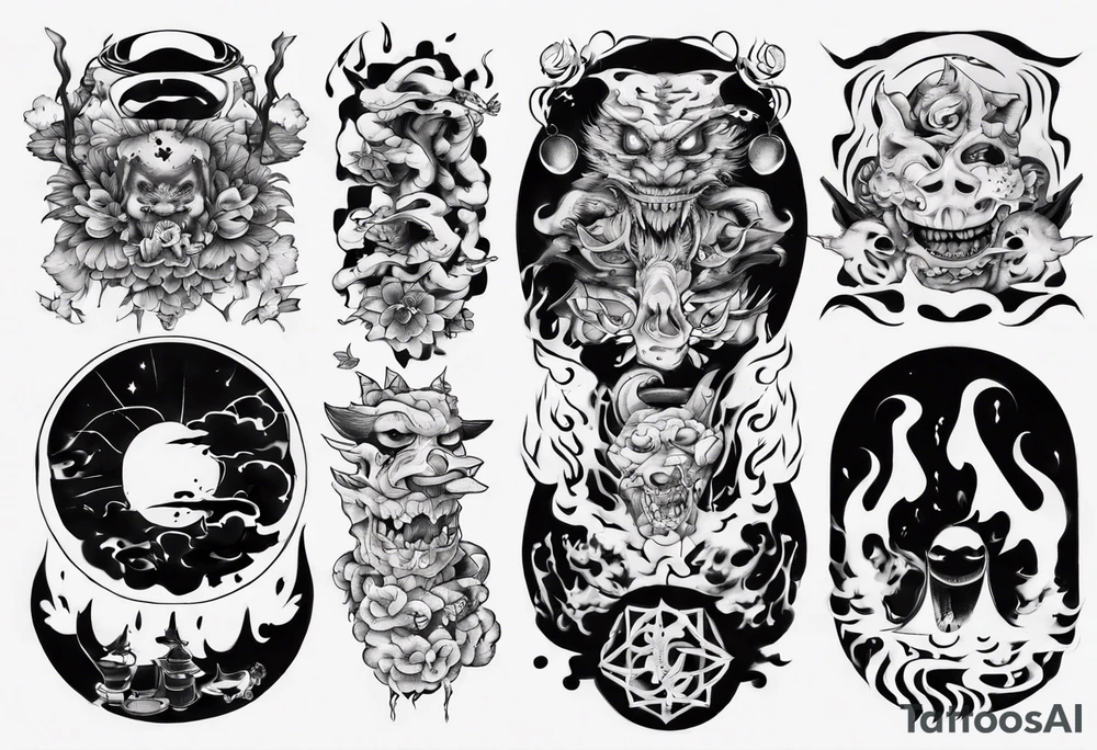 Cofussion, madness nothing is real tattoo idea