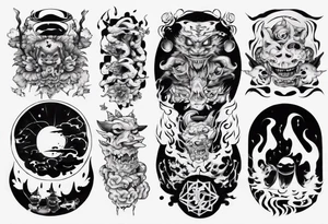 Cofussion, madness nothing is real tattoo idea