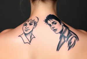 Peter Pan and
 Michael Jackson. tattoo idea