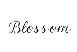 Blossom tattoo idea