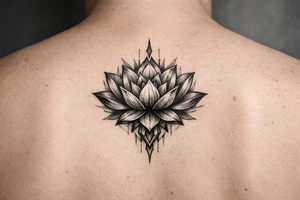 Cover up tatoo flor lotus tattoo idea