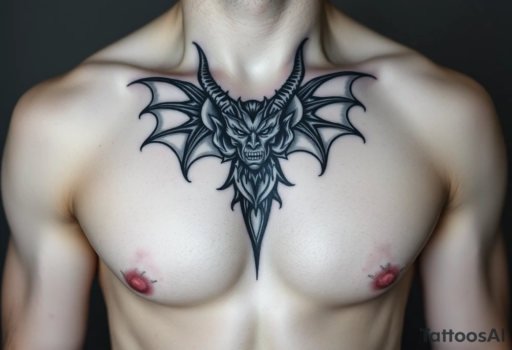 demon tattoo idea