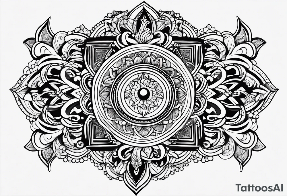 Sanskrit symbol for breathe tattoo idea