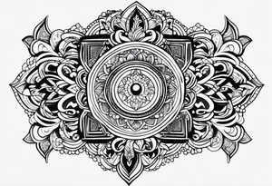 Sanskrit symbol for breathe tattoo idea