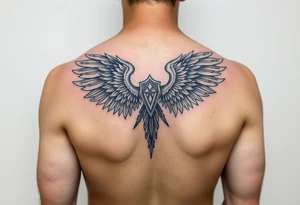 Angel alas tattoo idea