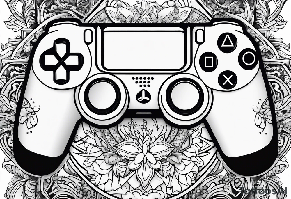 PlayStation 5 tattoo idea