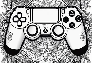 PlayStation 5 tattoo idea
